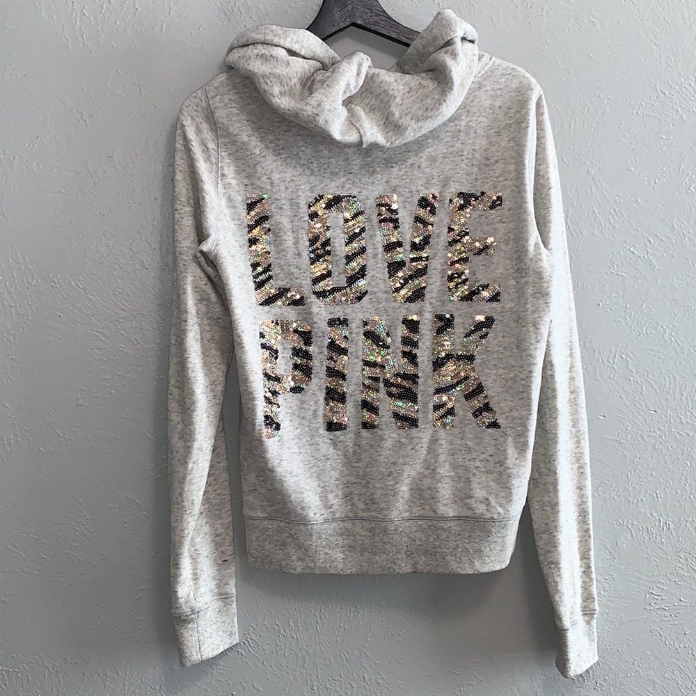 Vs sequin full zip